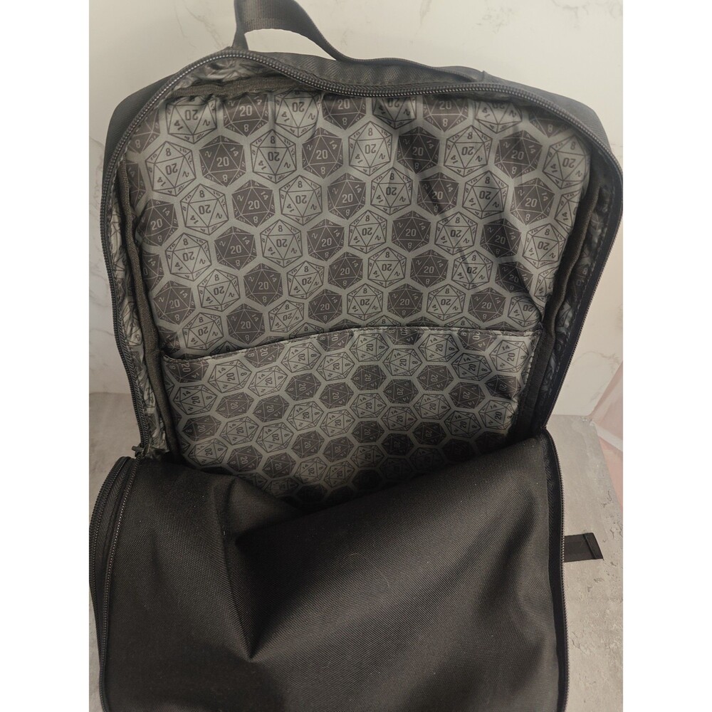 2017 Thinkgeek D&D Rolltop Backpack Bag Of Holdin… - image 6